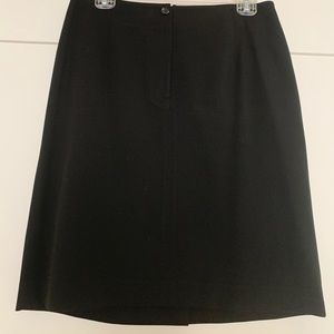 Talbot black stretch Aline skirt